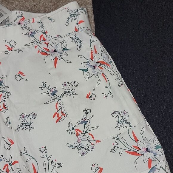 NWT Shun Bo CH-104 Mi Gusto High Rise Dressy Mom Shorts Pantalones Outfit Size S - Picture 4 of 10